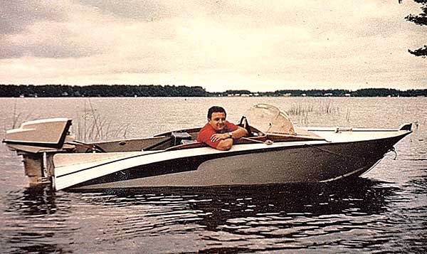 Young Cliff Steele in his Boat, Tuffy